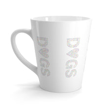 Load image into Gallery viewer, Latte Mug DOGS Tiny Hearts 12 oz Shipping Included