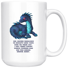 Load image into Gallery viewer, ISO Human Shoulder - Karma, Baby, 11oz & 15oz Mug Options, Free Shipping