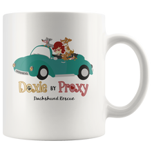 Load image into Gallery viewer, Doxie By Proxy Logo Ceramic 11/15 oz Coffee Mug, Shipping Included