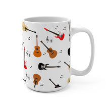 Load image into Gallery viewer, Guitars All Over Print Mug 11oz/15oz Band Musician Gift Unisex Shipping Included
