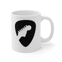 Load image into Gallery viewer, Guitar Pick Silhouette Mugs 11oz/15oz Multi Designs Guitarist Musician Gift Unisex Shipping Included