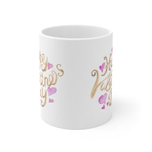 Load image into Gallery viewer, Happy Valentine's Day Mug 11oz Unisex Shipping Included