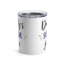 Load image into Gallery viewer, DADDY'S SURVIVAL JUICE Insulated Tumbler 10oz Gift Dad Father Family Shipping Included