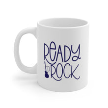 Load image into Gallery viewer, Ready to Rock Multiple Colors Guitarist Musician Gift Mug 11oz/15oz Shipping Included