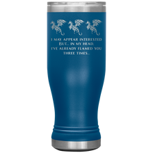 Load image into Gallery viewer, Dragon - I've Flamed You 3 Times, 20 oz Insulated Boho Travel Tumbler, Multi Colors, Shipping Included