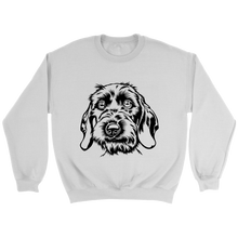 Load image into Gallery viewer, Wirehair Dachshund Unisex Sweatshirt Multi Color Extended Sizes Free Shipping