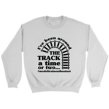 Load image into Gallery viewer, Been Around The Track Unisex Sweat Shirt Multi Colors Extended Sizes Shipping Included