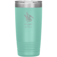 Load image into Gallery viewer, Dragon is My Spirit Animal, 20oz Insulated Travel Tumbler, Multi Colors, Shipping Included