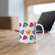 Load image into Gallery viewer, Brightly Colored Sound Equipment Buttons Mug 11oz/15oz Musician Gift Unisex Shipping Included