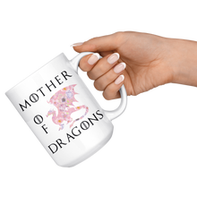 Load image into Gallery viewer, Mother of Dragons, Pink Floral, 11oz & 15oz Mug Options, Free Shipping