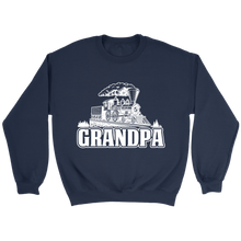 Load image into Gallery viewer, Grandpa Locomotive Unisex Sweat Shirt Multi Colors Extended Sizes Shipping Included