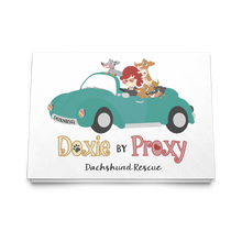 Load image into Gallery viewer, Doxie By Proxy Logo Folded Note Cards, Multi-Card Sets, Shipping Included