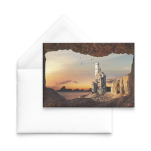 Load image into Gallery viewer, Fantasy Dragon Castle at Sea Cave Landscape, Multi Pc Sets Available, Free Shipping