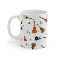 Load image into Gallery viewer, Guitars All Over Print Mug 11oz/15oz Band Musician Gift Unisex Shipping Included