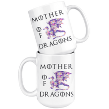 Load image into Gallery viewer, Mother of Dragons, Violets, 11oz & 15oz Mug Options, Free Shipping