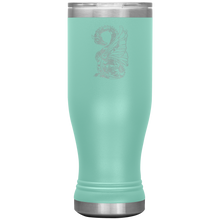 Load image into Gallery viewer, Dragon - Tattoo Inspired, 20 oz Boho Insulated Tumbler, Multi Colors, Shipping Included