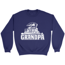 Load image into Gallery viewer, Grandpa Locomotive Unisex Sweat Shirt Multi Colors Extended Sizes Shipping Included