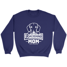 Load image into Gallery viewer, Dachshund Mom Unisex Sweatshirt Multi Color Extended Sizes Free Shipping