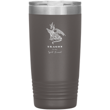 Load image into Gallery viewer, Dragon is My Spirit Animal, 20oz Insulated Travel Tumbler, Multi Colors, Shipping Included