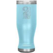 Load image into Gallery viewer, Dragon - Tattoo Inspired, 20 oz Boho Insulated Tumbler, Multi Colors, Shipping Included