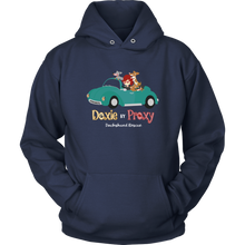 Load image into Gallery viewer, Doxie By Proxy Unisex Toasty Pullover Hoodie, Extended Sizes, Multi Colors, Shipping Included