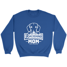 Load image into Gallery viewer, Dachshund Mom Unisex Sweatshirt Multi Color Extended Sizes Free Shipping