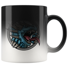 Load image into Gallery viewer, Blue Dragon Logo, Magic Color Change 11oz Ceramic Mug, Shipping Included