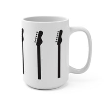 Load image into Gallery viewer, Guitar Neck Silhouette Mug 11oz/15oz Shipping Included