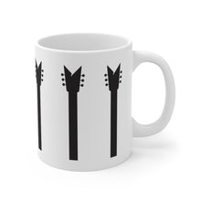 Load image into Gallery viewer, Guitar Neck Silhouette Mug 11oz/15oz Shipping Included