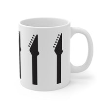 Load image into Gallery viewer, Guitar Neck Silhouette Mug 11oz/15oz Shipping Included