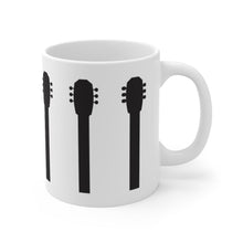 Load image into Gallery viewer, Guitar Neck Silhouette Mug 11oz/15oz Shipping Included