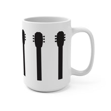 Load image into Gallery viewer, Guitar Neck Silhouette Mug 11oz/15oz Shipping Included
