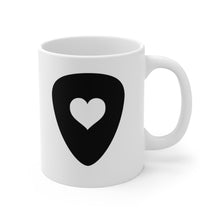 Load image into Gallery viewer, Guitar Pick Silhouette Mugs 11oz/15oz Multi Designs Guitarist Musician Gift Unisex Shipping Included
