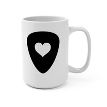 Load image into Gallery viewer, Guitar Pick Silhouette Mugs 11oz/15oz Multi Designs Guitarist Musician Gift Unisex Shipping Included
