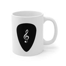 Load image into Gallery viewer, Guitar Pick Silhouette Mugs 11oz/15oz Multi Designs Guitarist Musician Gift Unisex Shipping Included