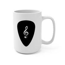 Load image into Gallery viewer, Guitar Pick Silhouette Mugs 11oz/15oz Multi Designs Guitarist Musician Gift Unisex Shipping Included