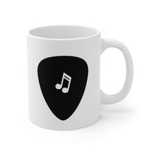 Load image into Gallery viewer, Guitar Pick Silhouette Mugs 11oz/15oz Multi Designs Guitarist Musician Gift Unisex Shipping Included