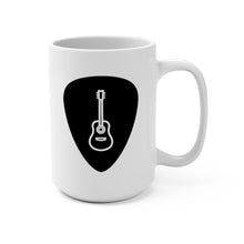 Load image into Gallery viewer, Guitar Pick Silhouette Mugs 11oz/15oz Multi Designs Guitarist Musician Gift Unisex Shipping Included