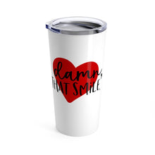 Load image into Gallery viewer, Tumbler DAMN, THAT SMILE Insulated 20 oz Multi Colors Love Coffee Lover  Travel  Unisex