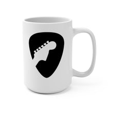 Load image into Gallery viewer, Guitar Pick Silhouette Mugs 11oz/15oz Multi Designs Guitarist Musician Gift Unisex Shipping Included