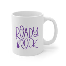 Load image into Gallery viewer, Ready to Rock Multiple Colors Guitarist Musician Gift Mug 11oz/15oz Shipping Included