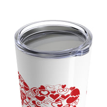 Load image into Gallery viewer, Tumbler HEART OF HEARTS Insulated 20 oz Multi Colors Love Coffee Lover Unisex Shipping Included
