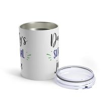 Load image into Gallery viewer, DADDY'S SURVIVAL JUICE Insulated Tumbler 10oz Gift Dad Father Family Shipping Included