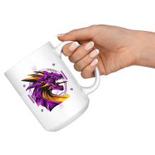 Load image into Gallery viewer, Bold Purple Dragon, 11oz & 15oz Mug Options, Free Shipping
