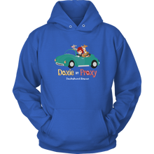 Load image into Gallery viewer, Doxie By Proxy Unisex Toasty Pullover Hoodie, Extended Sizes, Multi Colors, Shipping Included