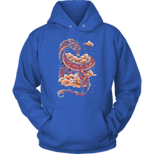 Load image into Gallery viewer, Tattoo Inspired Dragon Unisex Hoodie, Multi Colors, Extended Sizes Available, Shipping Included