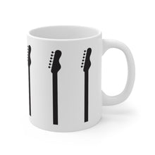 Load image into Gallery viewer, Guitar Neck Silhouette Mug 11oz/15oz Shipping Included