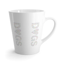 Load image into Gallery viewer, Latte Mug DOGS Tiny Hearts 12 oz Shipping Included