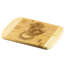 Load image into Gallery viewer, Chinese Art Dragon Bamboo Cutting Board, Two Sizes, Shipping Included