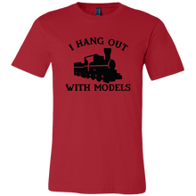 Load image into Gallery viewer, I Hang Out With Models Mens T-Shirt, Multiple Colors, Extended Sizes, Shipping Included